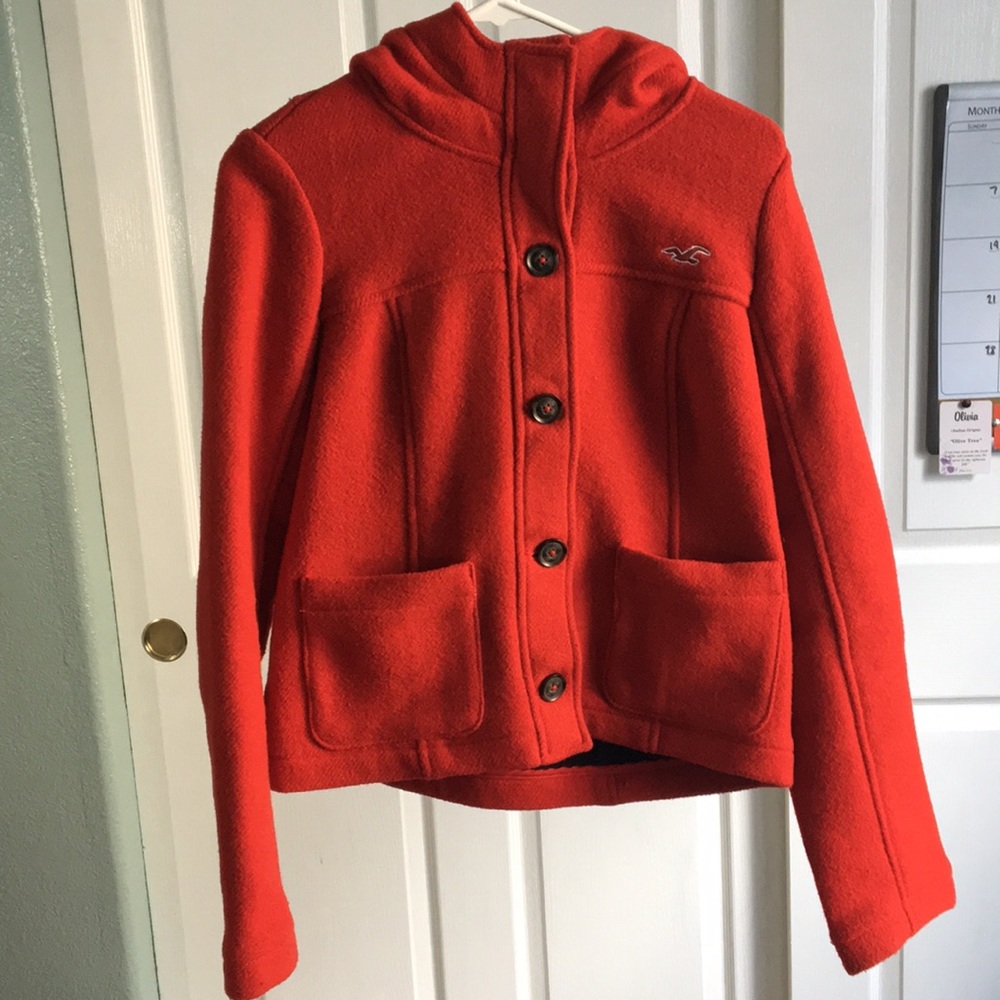 Heavy red jacket